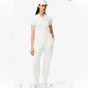 Lacoste Women's White Track Pants